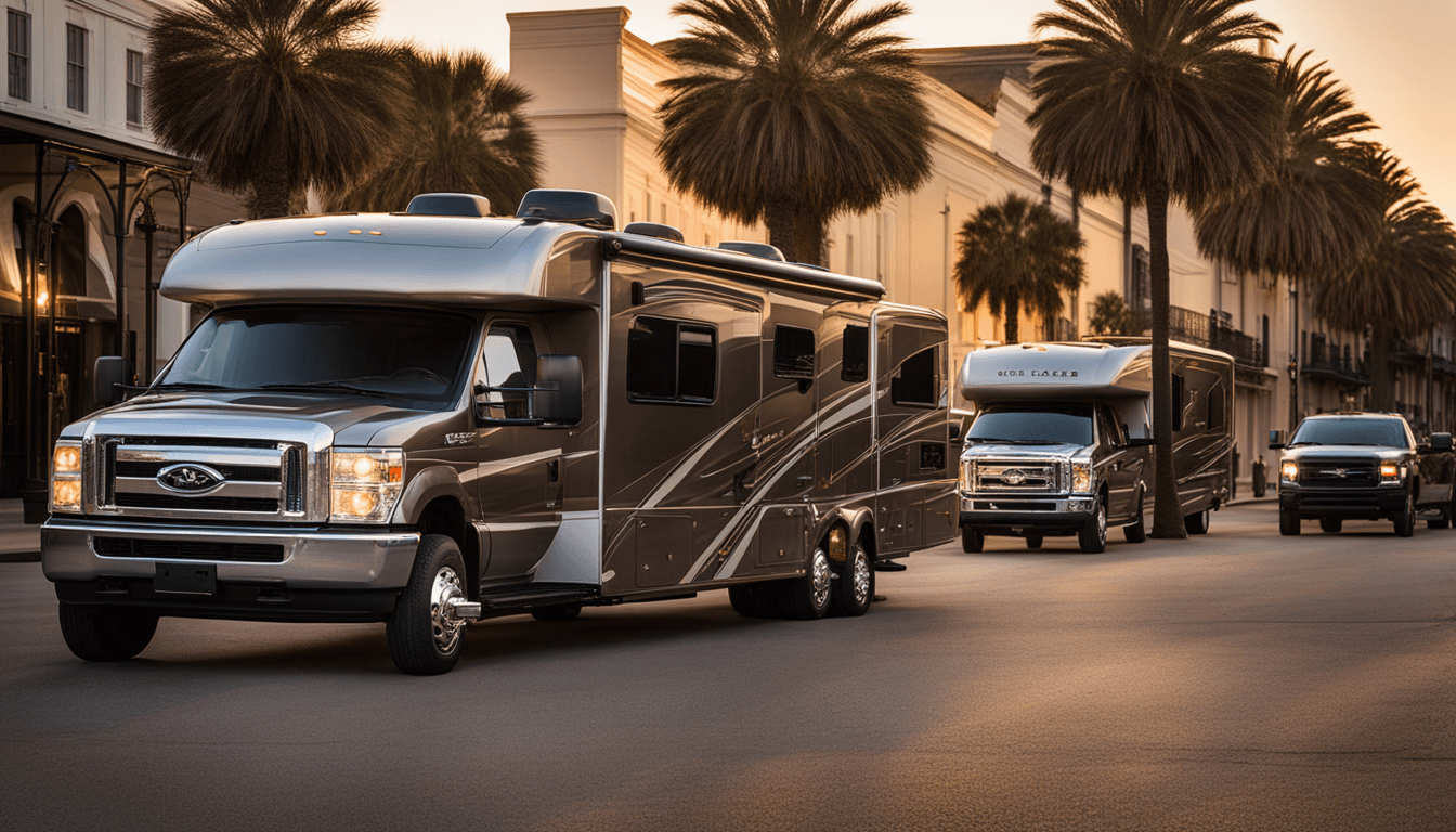 RV fleet coordination in Louisiana