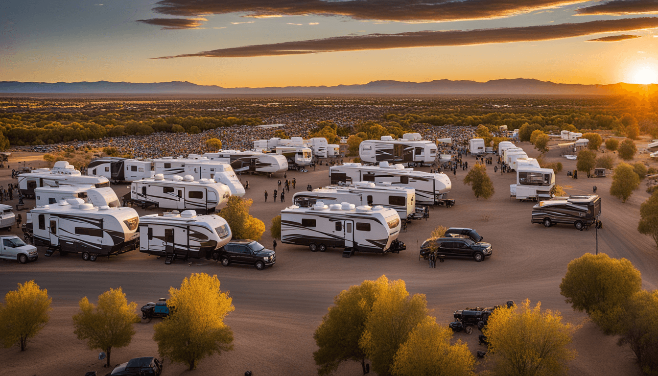 RV fleet coordination in New Mexico